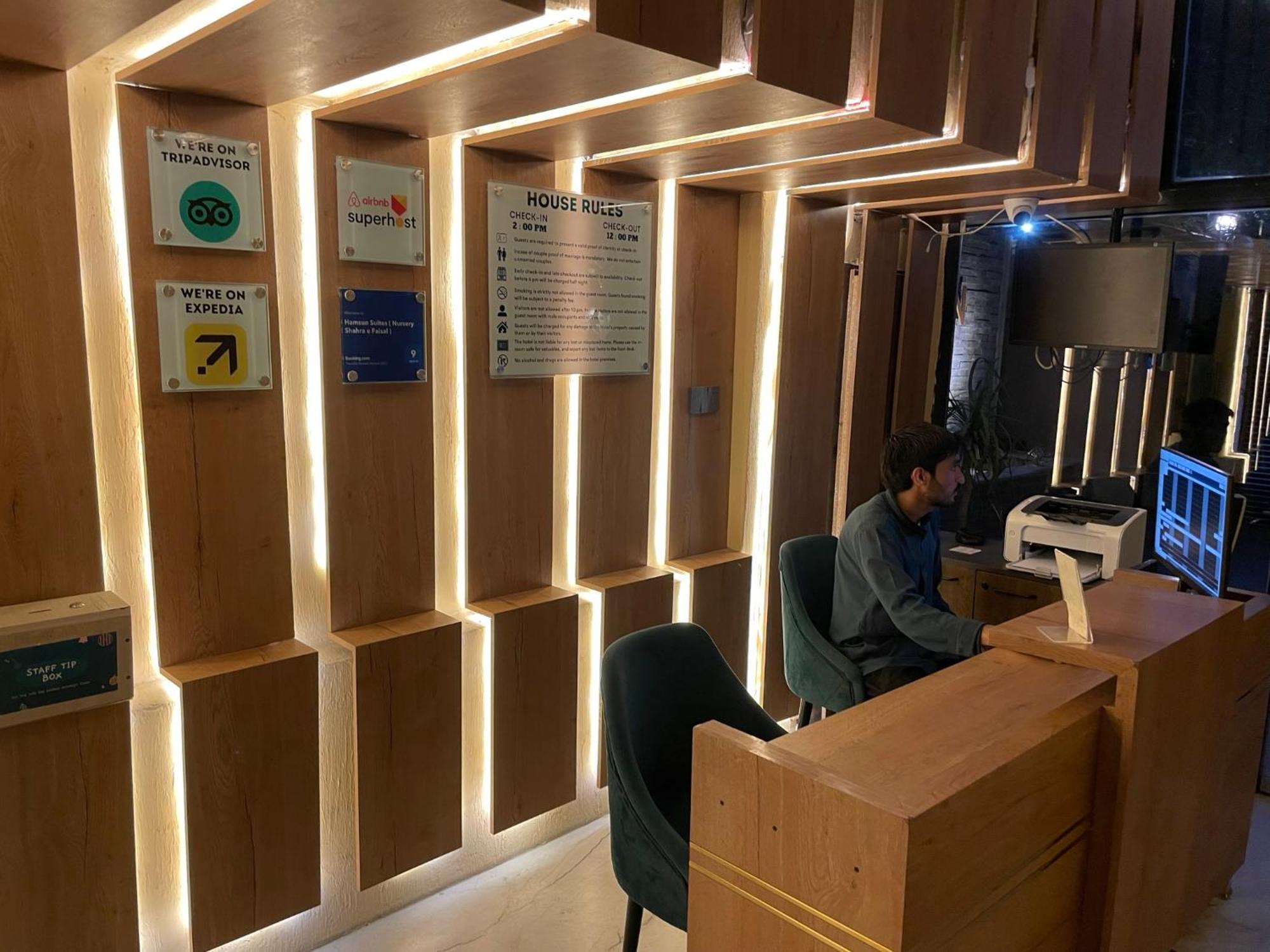 Hamsun Shahrah-E-Faisal Hotel Karachi Eksteriør billede